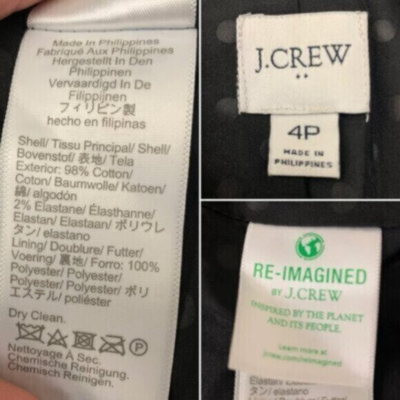 J. Crew Green Velveteen Single Breasted One-Button Blazer - Picture 13 of 14